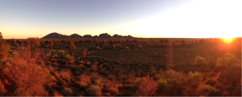 Sunrise at Kata Tjuta