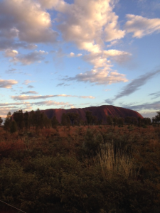 Sunrise at Uluru